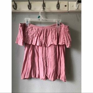 Off the shoulder shirt